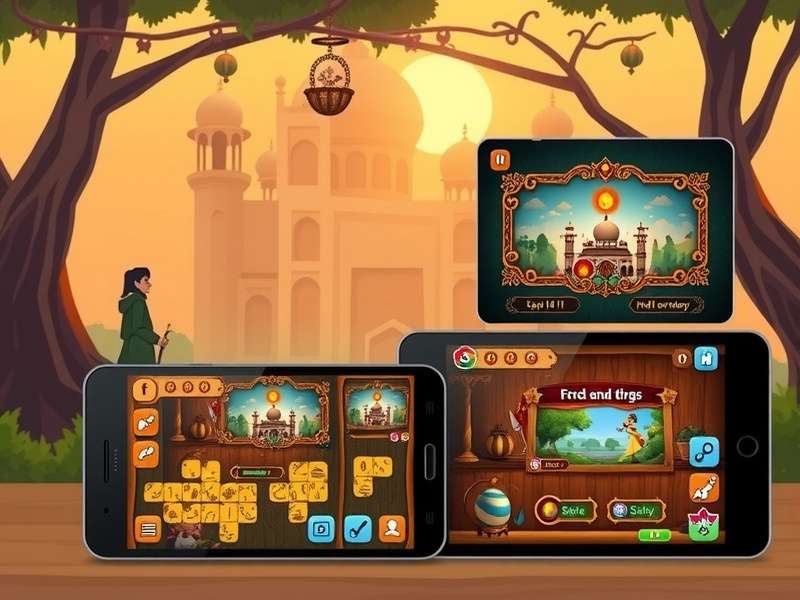 Anise Journey India gameplay screenshot showing character exploration