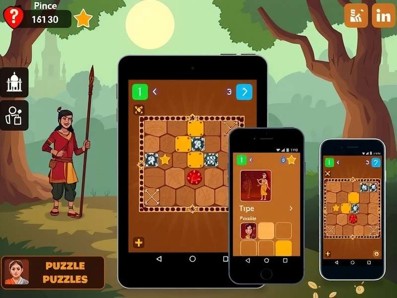 Anise Journey India puzzle solving interface